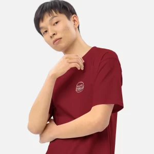 Men's Burger Graphic Heavyweight T-Shirt