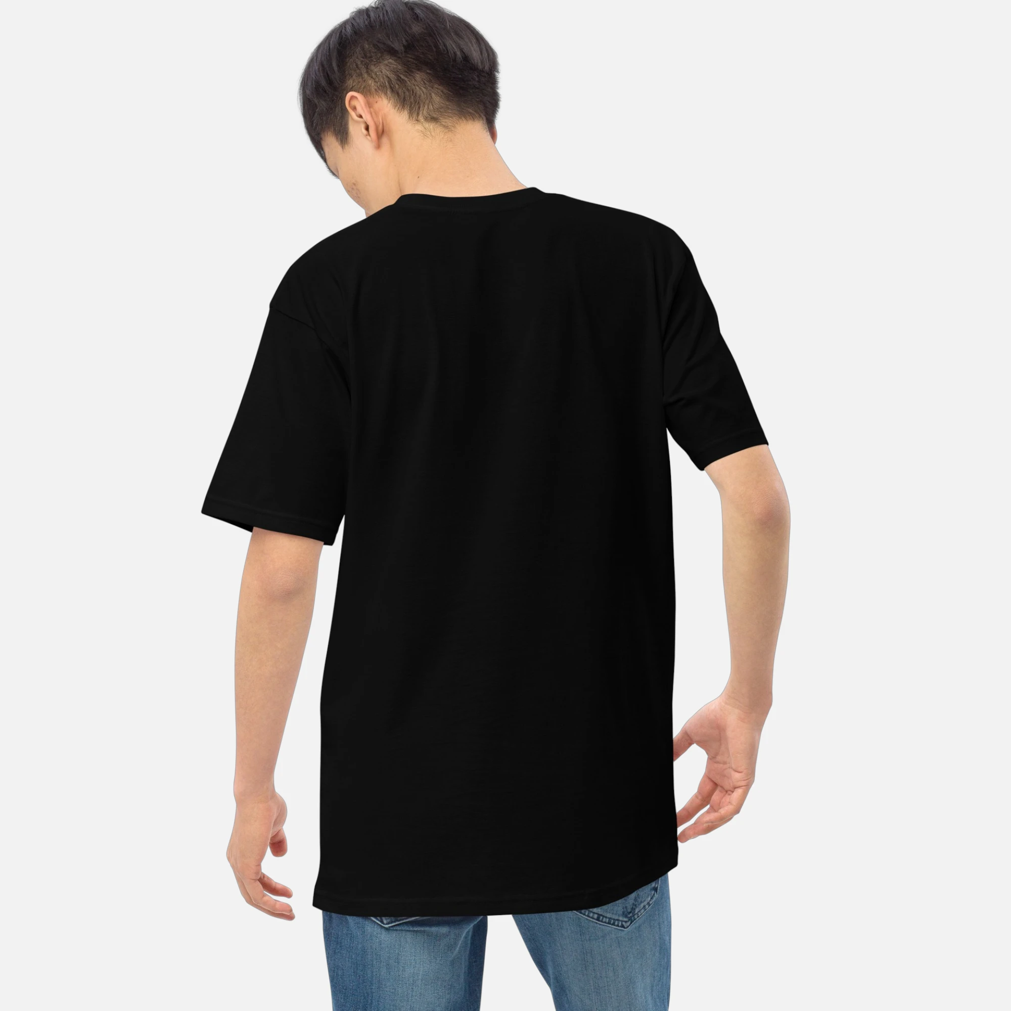 Men’s CupCake Graphic premium heavyweight tee - Image 6