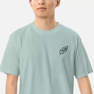 Men’s Leaf Graphic premium heavyweight tee