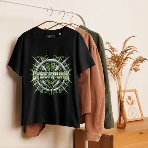 Women's Distressed Metal Graphic Tee