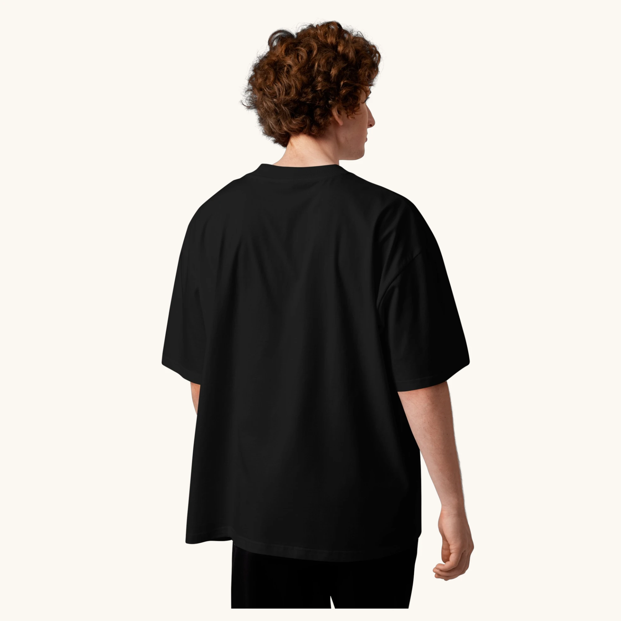 ZYNI "Cyber Eagle" Retro-Futuristic Premium Oversized Tee - Image 4
