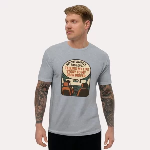 ZYNI "Uber Driver" Retro Graphic Tee