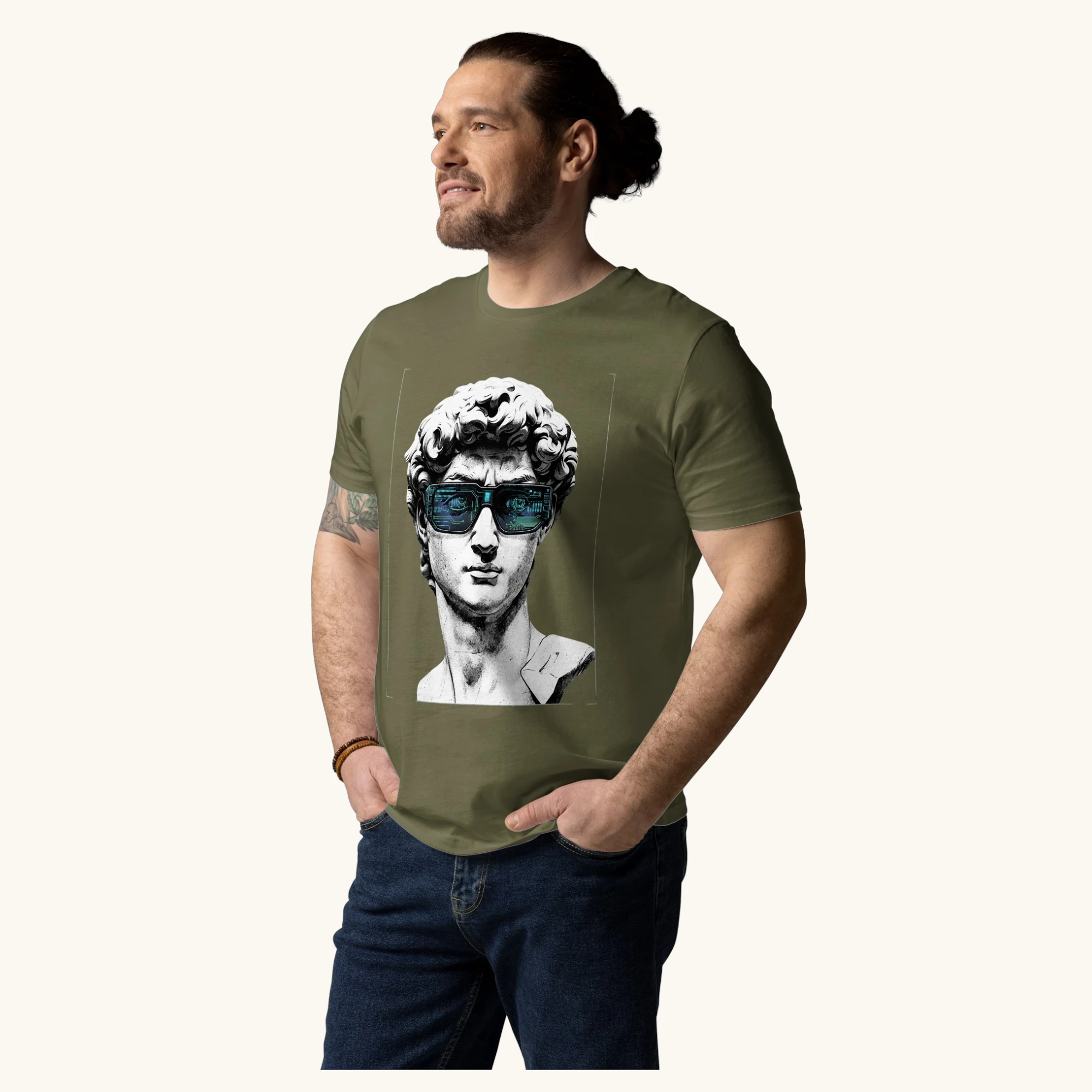 ZYNI "Smithsonian Underground" Retro-Futuristic Premium Tee - Image 5