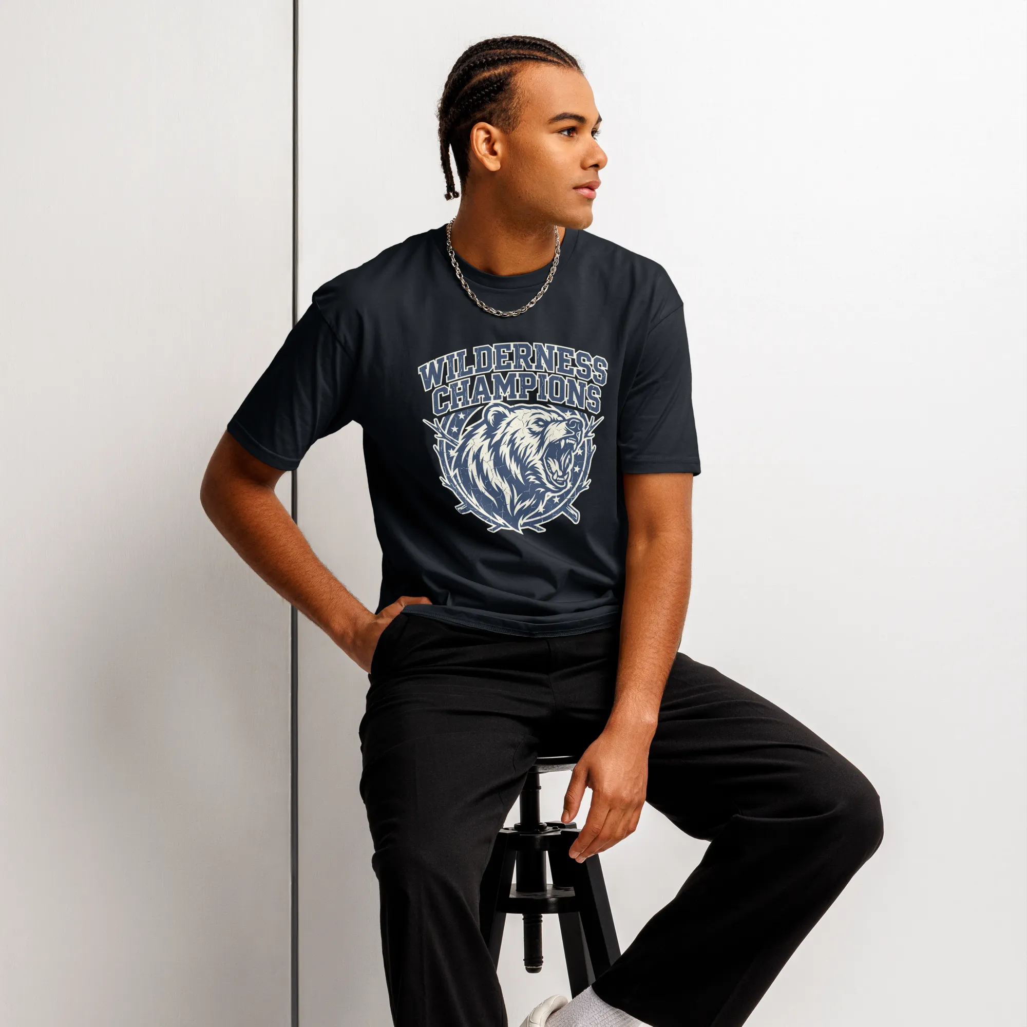 Men's "Wilderness Champions" Premium Retro Tee - Image 3