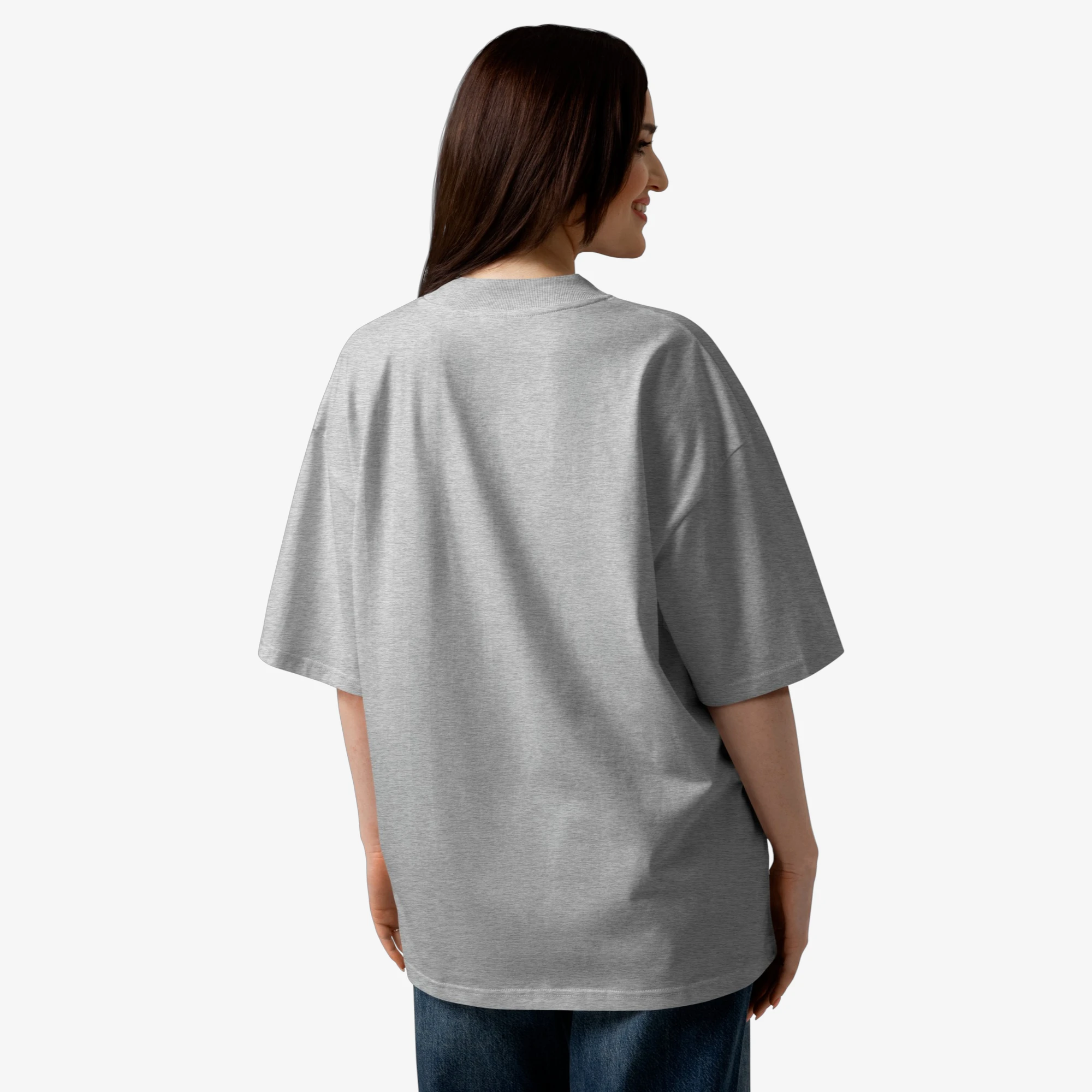 ZYNI Cute Axolotl Organic Oversized Tee - Image 2