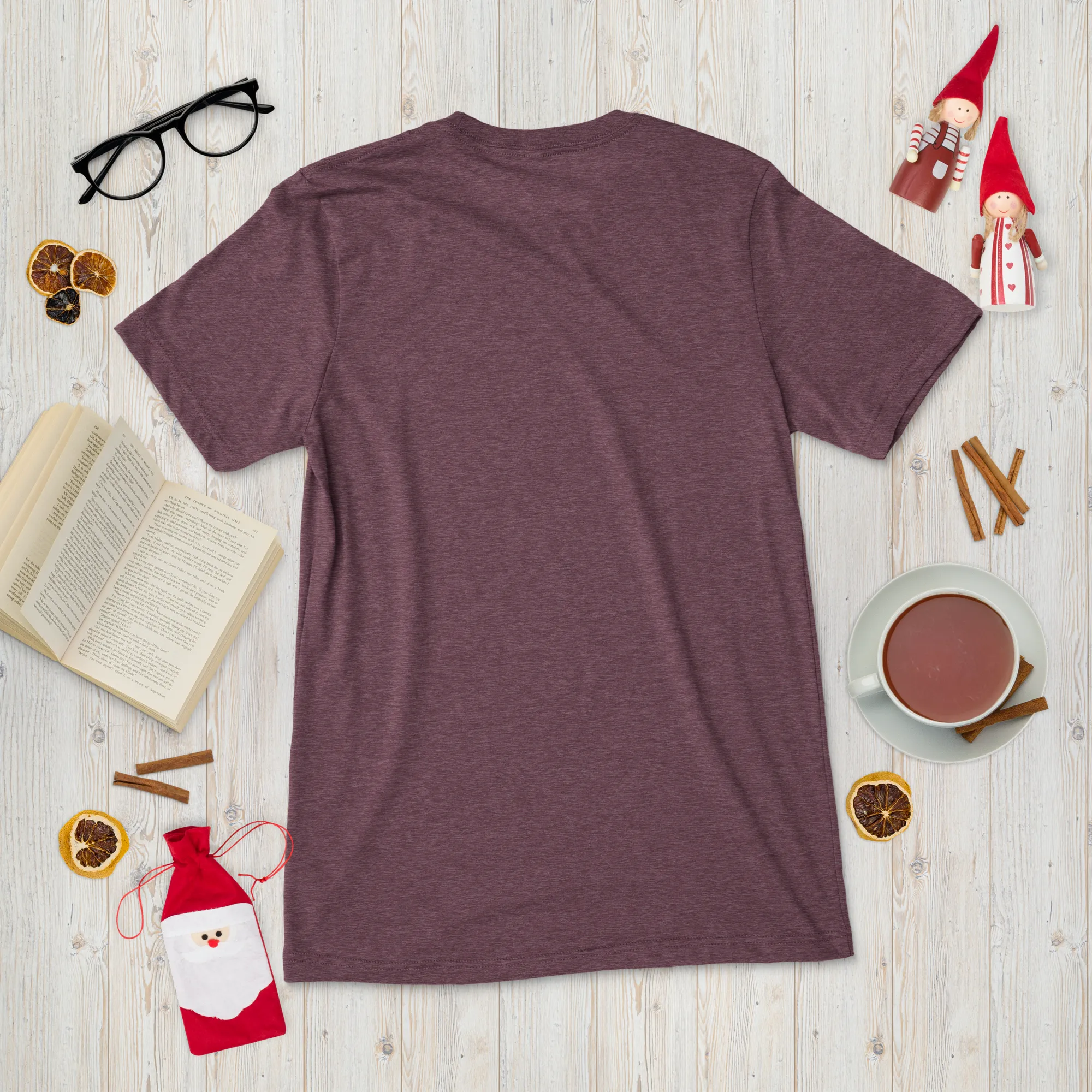 Women's "Pumpkin Pie" Retro Seasonal Tri-Blend Tee - Image 4