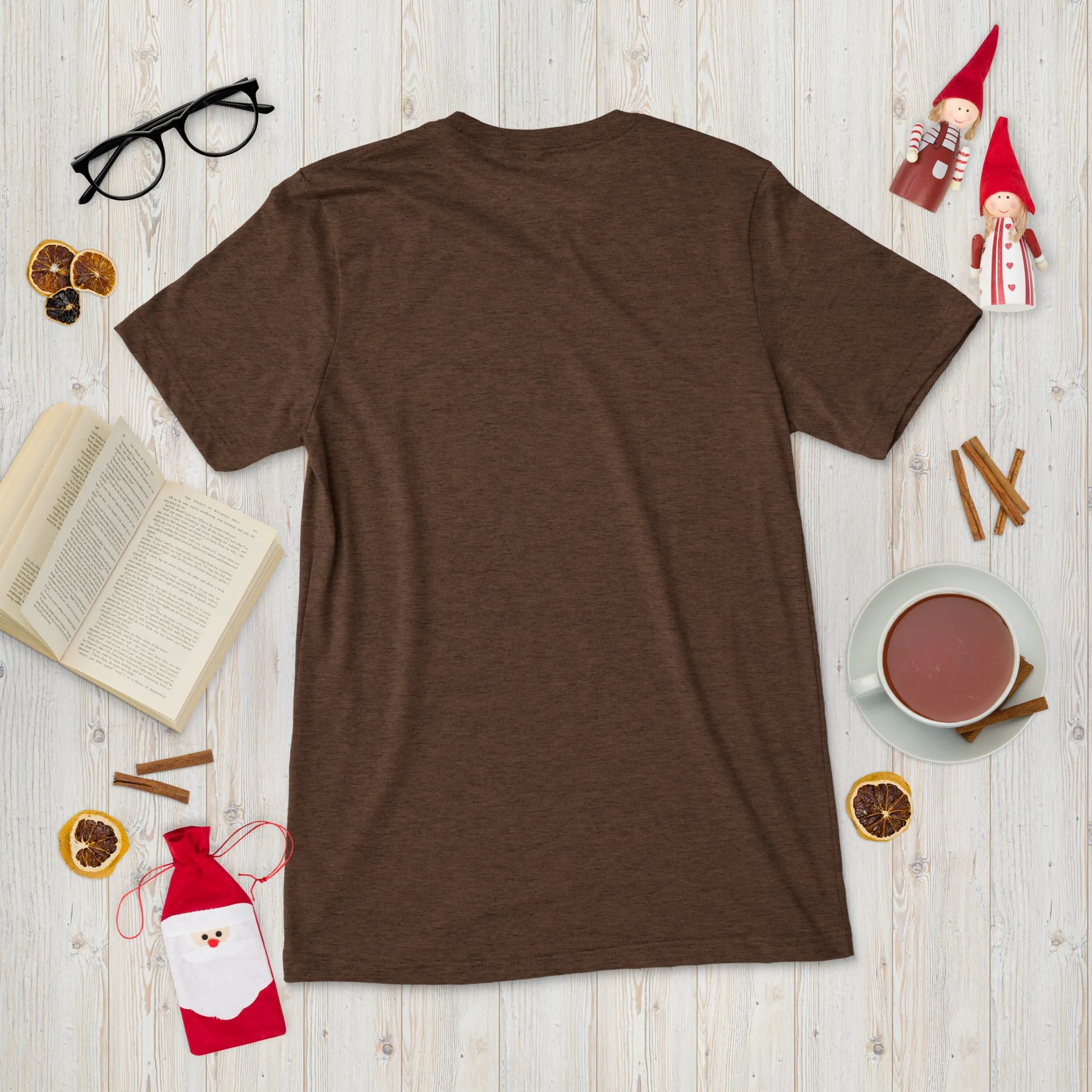 Women's "Pumpkin Pie" Retro Seasonal Tri-Blend Tee - Image 5