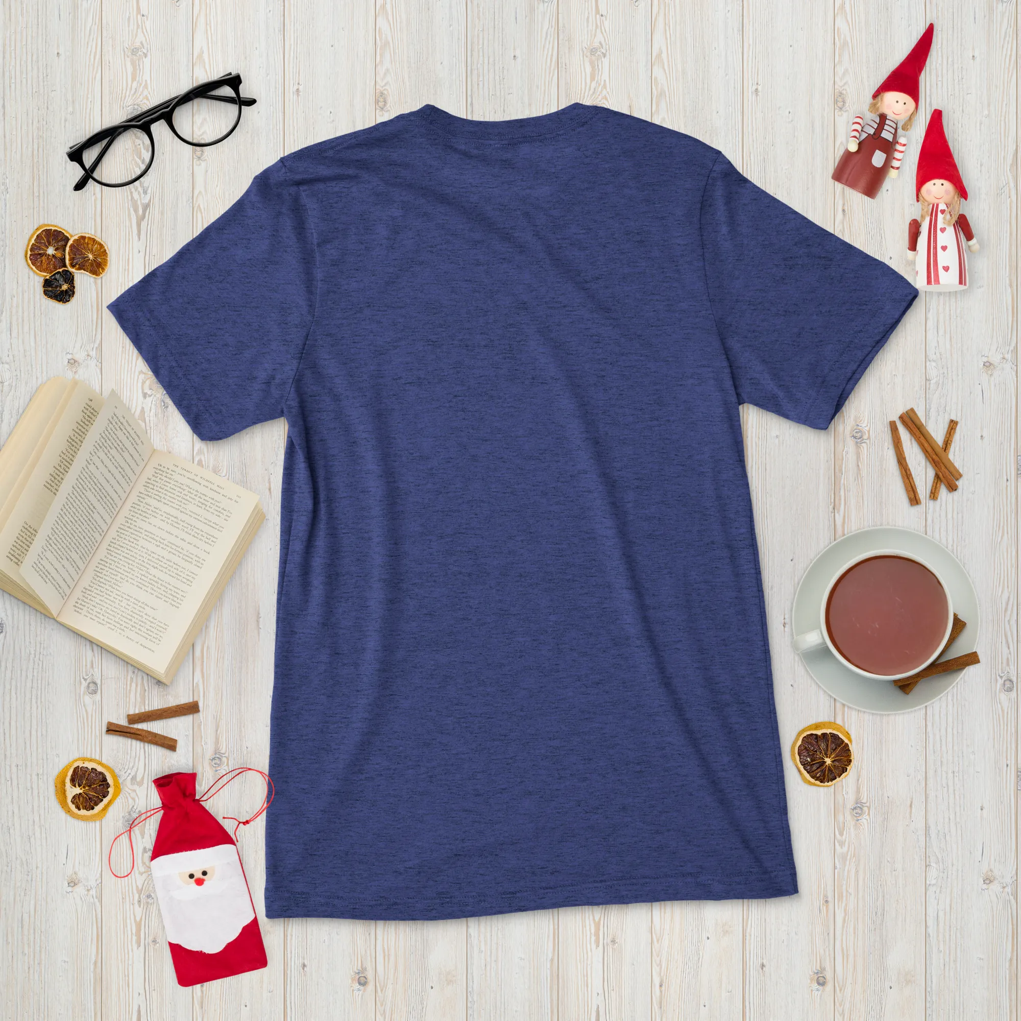 Women's "Pumpkin Pie" Retro Seasonal Tri-Blend Tee - Image 8